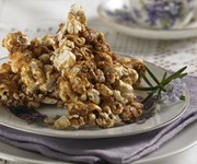 Honey and rosemary popcorn flapjacks recipe